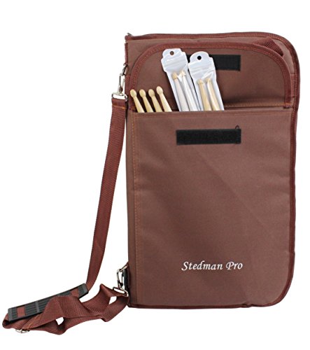 YMC DSB20-CF Pro Drum Stick Bag Holder 15mm Foam - Coffee - Thumbnail 4