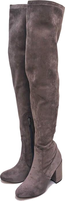 Amazon Yosuke U S A ヨースケ ブーツ ニーハイブーツ ストレッチブーツ ロングブーツ 美脚 38 24 0cm オーク ノーブランド品 ブーツ ブーティ