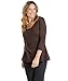 Woolrich Women's Callowhill Sueded Slub Long Sleeve Scoop Tee