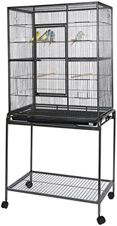 Kookaburra Palm Bird Cage - Flight Cage - For Finch Canary Budgie Cockatiel and small Parrots