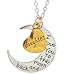 DAUGHTER - I LOVE YOU TO THE MOON AND BACK Necklace - 24.01
