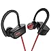Bluetooth Headphones, Wireless Earbuds Bluetooth 4.1 with Microphone Sport Stereo Headset, Premium Sound with Bass, Noise Cancelling, for Gym Running Workout -Blackthumb 3