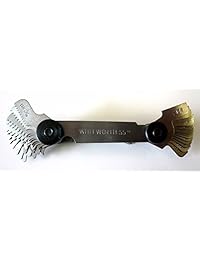 Hilo Tornillo Pitch Gauge Medidas Métricas 60 ° y Whitworth 55 ° hilos 52 tamaños nuevo