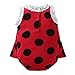 Momsbabe Baby Girl Romper Dress, Newborn Infant Cute Jumpsuit
