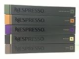 50 Nespresso OriginalLine Capsules: 10 Indriya, 10 Ristretto, 10 Roma, 10 Arpeggio, 10 Livanto - ''NOT compatible with Vertuoline''