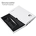 Fullmosa Leather Bands Compatible with Apple Watch Band 49mm 46mm 45mm 44mm 42mm for Men Women, Genuine Leather Strap for iWatch Ultra 2/Ultra/10/9/8/7/6/5/4/3/2/1/SE2/SE, Space Grey/Smoky Grey