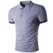 Men's Tee,Neartime Slim Sports Short Sleeve Polo Shirt T-shirts Tops for Work
