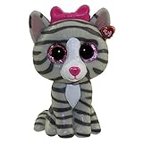 TY Beanie Boos - Mini Boo Figure - KIKI the Grey Tabby Cat (2 inch)