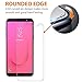 Zeking [2-Pack] for Samsung Galaxy J8 (2018) Privacy Tempered Glass Screen Protector, Anti-Glare Drop Defence Anti-Spy Water Resistant [Anti Scratch][Anti-Fingerprint] Bubble Free