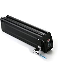 Joyisi 48V 10AH Ebike Battery, Li-ion E-Bike Battery for 750W bike Motor (Black)