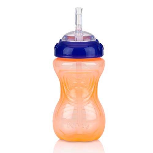 4 Nuby+Piece+No+Spill+Straw+Neutral