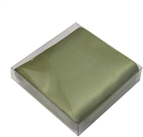 Fions Willow Green 4" Double Sided Satin Ribbon