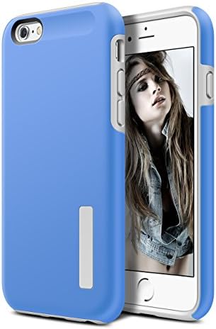 iPhone 6S Case, iPhone 6S/6 Case, ABMIX [Premium Texture] Dual-Layer [Rugged PC + Flexible TPU] Slim Protective Case Heavy-Duty Scratch-Resistant Shock-Absorbent Bumper For iPhone 6S/6