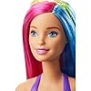 Barbie-GJK08-Dreamtopia-Surprise-Mermaid-Doll Barbie Dreamtopia Mermaid Doll, 12-Inch, Pink and Blue Hair, with Tiara, Gift for 3 to 7 Year Olds - GJK08