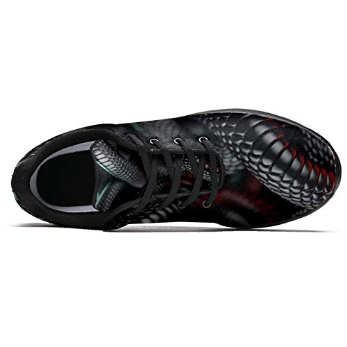 41E%2BjvRdtSL TIZORAX Zapatillas de correr para hombre, piel de serpiente, de malla, transpirables, para caminar, senderismo, tenis… TIZORAX Zapatillas de correr para hombre, piel de serpiente, de malla, transpirables, para caminar, senderismo, tenis… - Imagen 7
