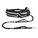 FURRY BUDDY Hands Free Dog Leash, Dog Walking Training Belt Shock Absorbing Bungee Leash up to 180lbs Large Dogs, Phone Pocket Water Bottle Holder, Fits All Waist Sizes from 28” to 48”