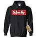 NuffSaid Let's Get Schwifty Premium Hooded Sweatshirt - Unisex Hoodie (2XLarge, Sport Grey)