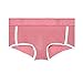 Victoria's Secret PINK Logo Boyshort Panty Soft Begonia (Medium)