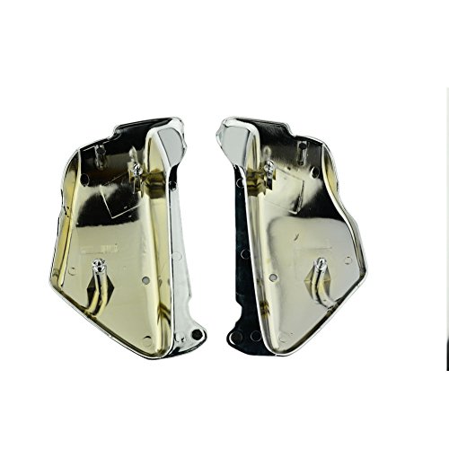 Motorcycle Chrome Battery Side Fairing Covers fit For Honda Magna VF 750VF 750 VF750C 1994-2004 1995 1996 1997 1998 1999 2000 2001 2002 2003