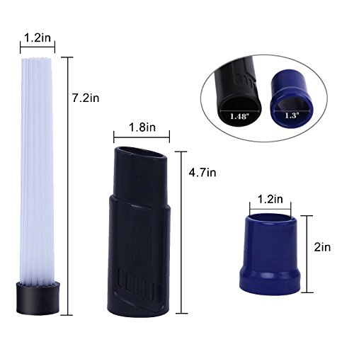 2018 Vacuum Attachment Brush Dustpro Cleaner As Seen On TV with DOUBLE Strong Suction Tiny Tubes, Flexible Access to Anywhere, Pro Cleaning Tool for Vents/Keyboard/Drawer/Car/Craft/Jewelry/Bookcase