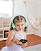 AILIHEN I35 Kid Headphones with Microphone Volume Limited Childrens Girls Boys Teens Lightweight Foldable Portable Wired Headsets for School Airplane Travel Cellphones Tablets (Green)thumb 3