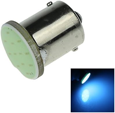 Kindfire 1pcs 1156 89 Ba15s 12 Chips COB LED Turn Signal Rear Light Bulb Lamp D070(6 Color) (Ice Blue)