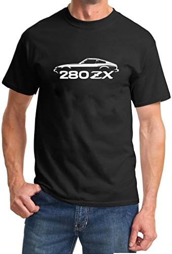 Maddmax Car Design Nissan Datsun 280ZX Classic Outline Design Tshirt