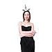 Unicorn Headband Unicorn Birthday Rose Flower Headband Unicorn Party Halloween Christmas Animal Ears (Gold)