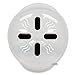 TFM Clear Magnetic| Microwave Plate Cover, Hover Magnetic Function, Convenient and Safe with Steam Vent, Prevents Splatter, Food-Grade PP Material| BPA-Free, FDA-Certified|Dishwasher-Safe