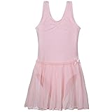 Girls One-piece Classic Basic Tutu Sleeveless Ballet Dancing Leotard 3-14 Years