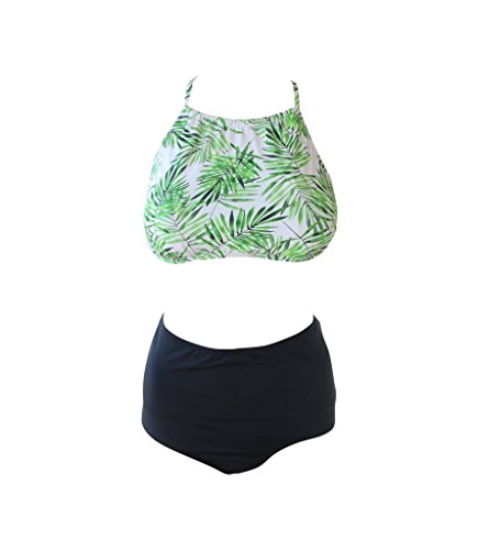 Ssf womens mix-n-match high waist swimsuit bottoms/pepl…