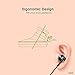 iDARS Lightning Headphone Earbud Earphone Apple MFi Certified in-Ear Wired Headsets with Mic and Remote for iPhone X/XS/XS Max/XR/ 8/ 8Plus/ 7/ 7Plus, iPad Pro/Air/Mini, iPod (Red)