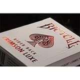 Bicycle Rider Back Crimson Luxe (Red) by US Playing Card Co