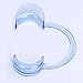 DDLBiz 20pcs C-Shape BlueTeeth Whitening Intraoral Cheek Lip Retractor Mouth Opener (S)