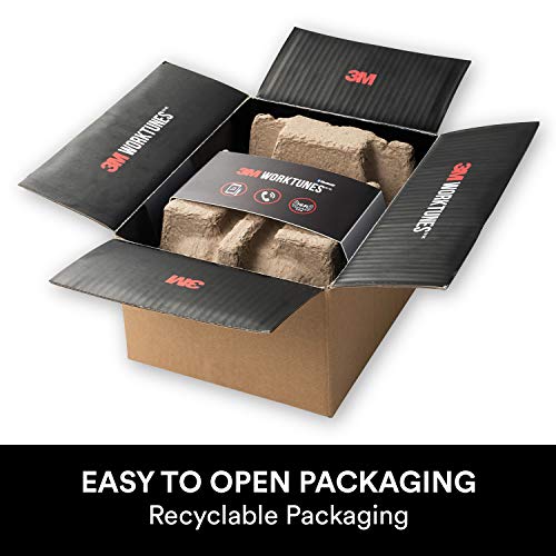 3M-WorkTunes-Connect-Gel-Ear-Cushions-Hearing-Protector-with-Bluetooth-Technology-Ear-protection-for-Mowing-Snowblowing-Construction-Work-Shops