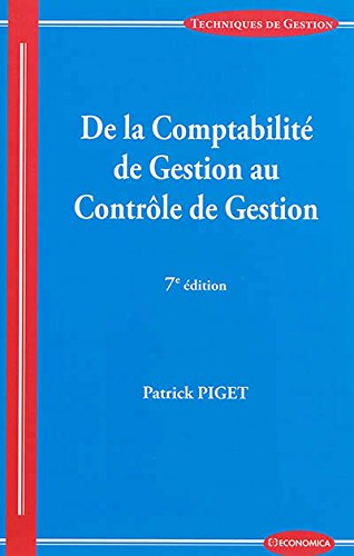 De la comptabilité de gestion au contrôle de gestion