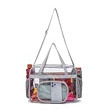 UEOE Clear Bags Stadium Approved,See Through Tote