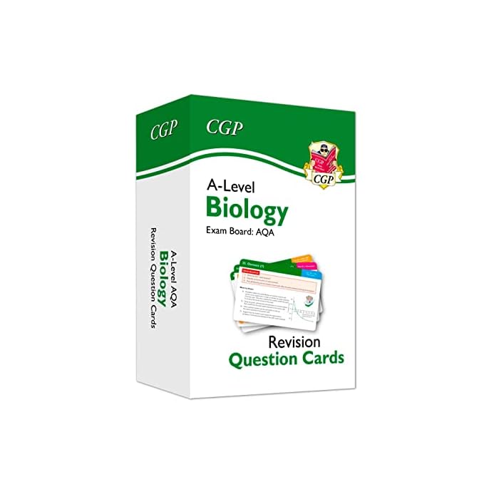 Buy ALevel Biology AQA Revision Question Cards perfect for exams in