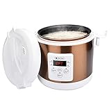 2L Electric Rice Cooker, WHITE TIGER Portable Mini