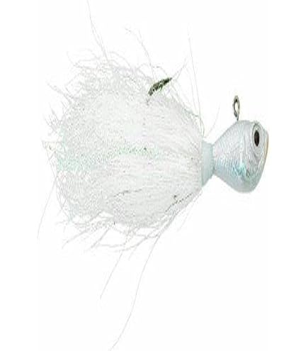 Berkley Fusion19 Bucktail Jig - 3 Oz, White/Chartreuse, For Saltwater Fishing - View #8