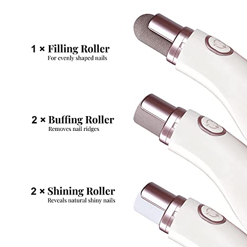 Electric Nail File Kit and Callus Remover Rechargeable Professional Electronic Nail Care Machine