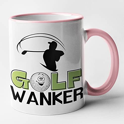Generic Pink Golf Wanker 11oz Mug (Microwave & Dishwasher Safe)