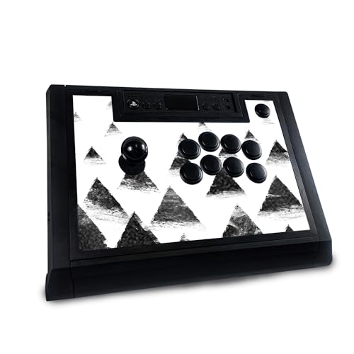Glossy Glitter Gaming Skin Compatible with Hori Fighting Stick Alpha (PS5, PS4,…