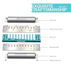 East top Harmonica, Advanced Diatonic Harmonica Key