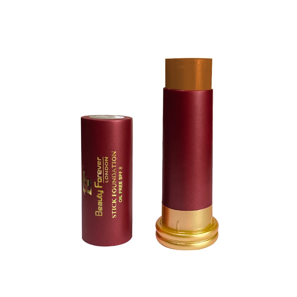 Beauty Forever Stick Foundation, Lightweight Formula Oil Free, Matte Finish Face Foundation, Suitable For All Skin Types, Friendly Cool Natural Looks, Available in 13 Shades (AFRICANA (SF105-A)) — image 1