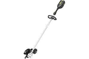 Greenworks 80V Pro All-Terrain Brushless Edger, 8" Steel Blade, Comfort Grip & Tool-Free Adjust & Lightweight for Home Yard, 