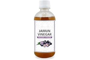 Pure Jamun Vine'ga.r - 300ml (10.1 Ounce) - Made from Organic Jamun | Raw & Unfiltered