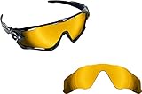 Best SEEK Replacement Lenses Oakley JAWBREAKER - Polarized Gold Mirror