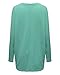 ZANZEA Women's Off-Shoulder Batwing Sleeve Blouse Casual Loose Oversized Baggy T-Shirt Sweater Pullover Top