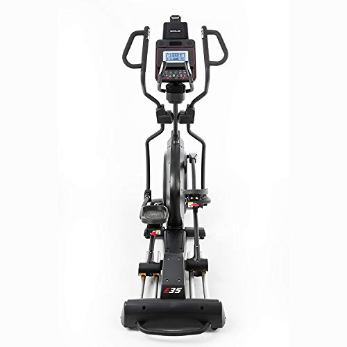SOLE Fitness E35 2020 Model Indoor Elliptical, Home and Gym Exercise Equipment, Smooth and Quiet